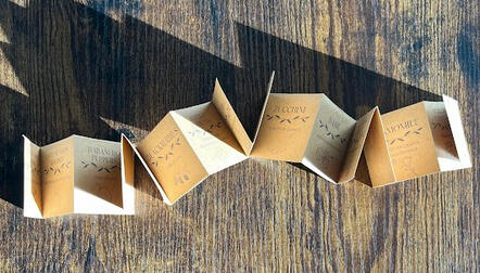 The Language of Giving From the Garden - Inspired by Victorian guides to flower gifting, this zine defines the meaning of when your neighbor's gifted tomatoes are a gesture of heart and when they just need to get rid of them